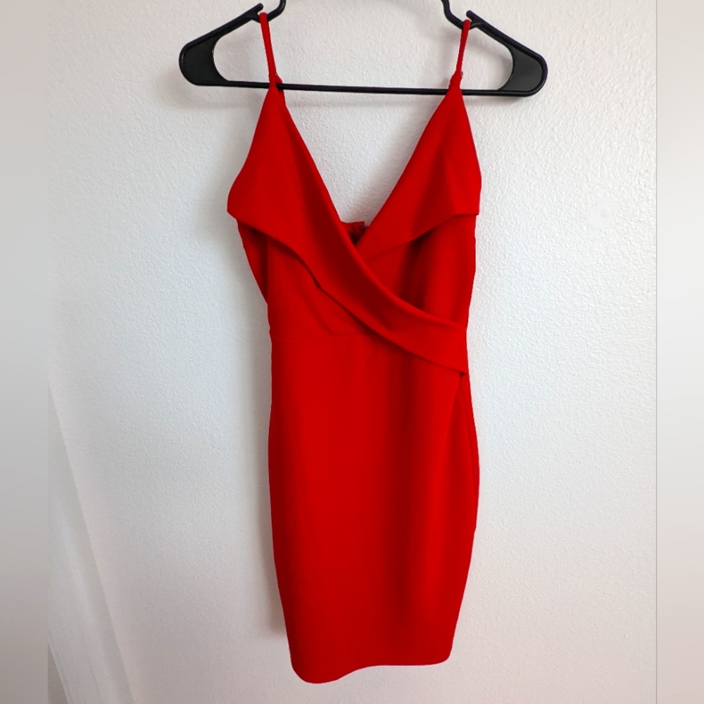 Red dress